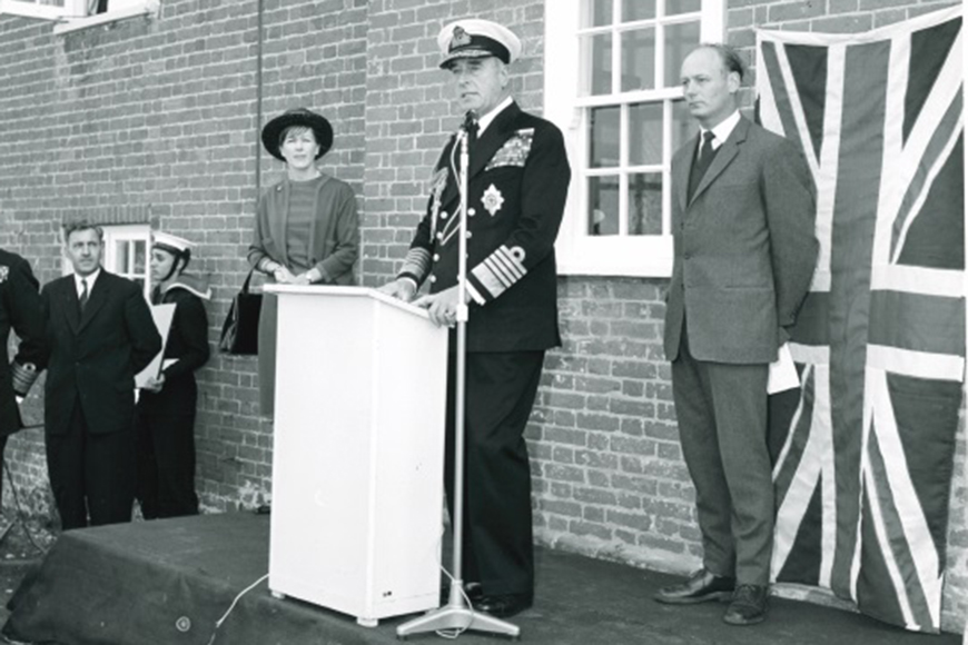 1963 Opening At Bucklers Hard With Belinda Lady Montagu Edward Lord
