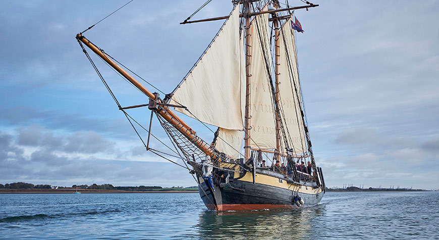 Desktop Event Gallery HMS Pickle Trafalgar W870px H475px