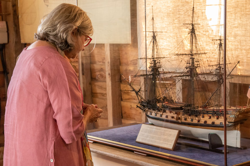 HMS Agamemnon Exhibition At