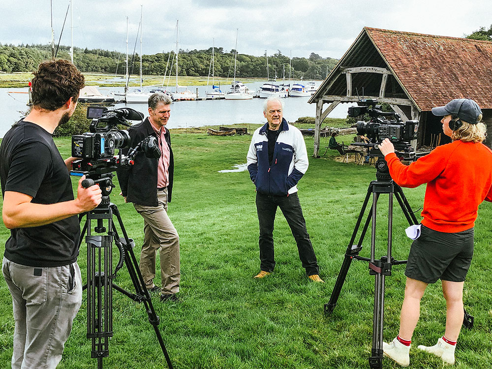 Villages By The Sea Filming At Bucklers Hard Village