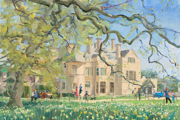 Palace House In The Spring By Nick Botting