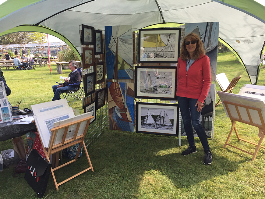 Artist Marion Royle In Pop Up1