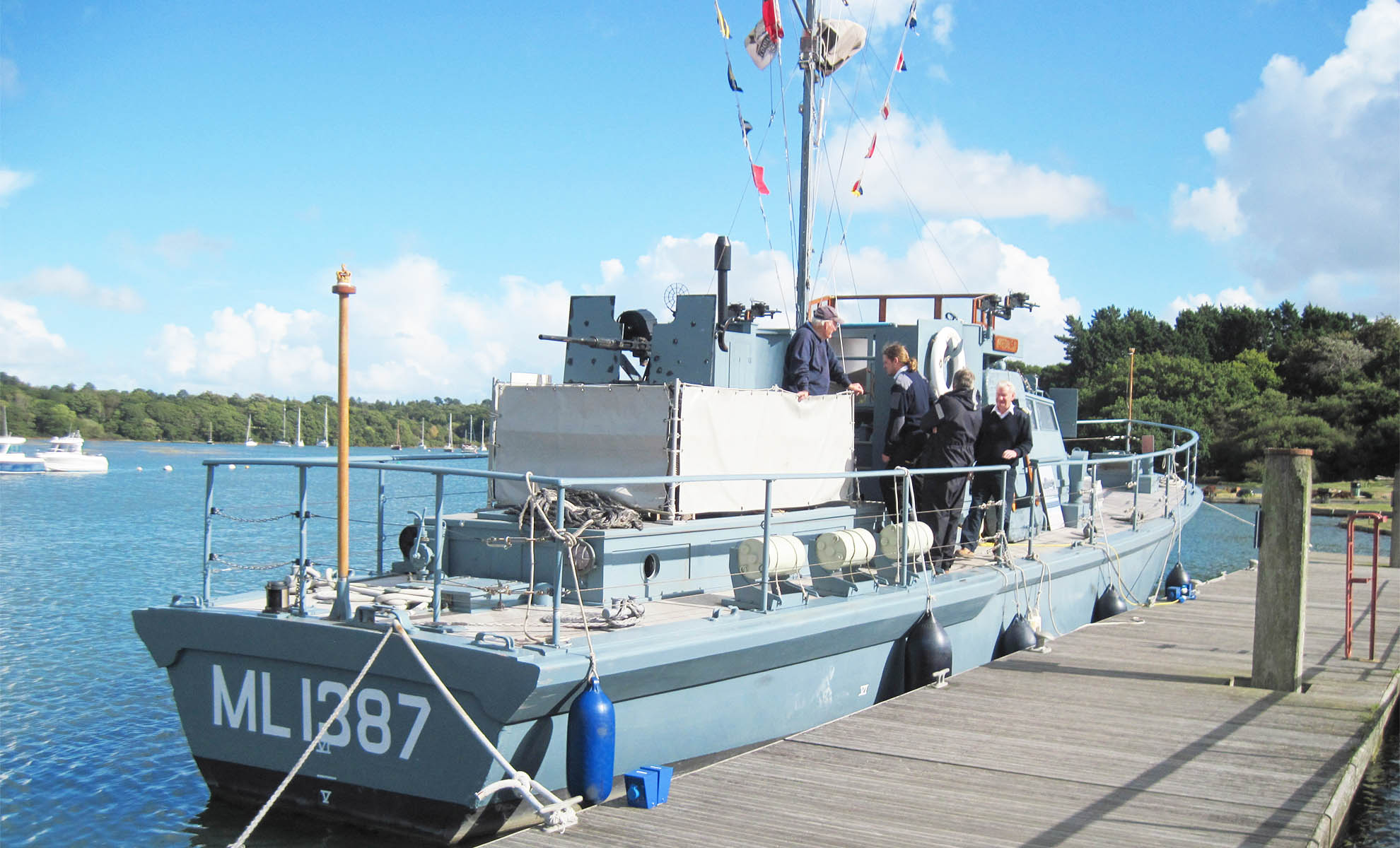 HMS Medusa celebrates 80th birthday with Buckler’s Hard visitors