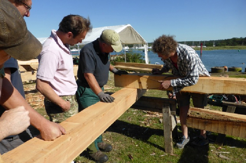 Shipwright school blog - the end of the first timber framing course