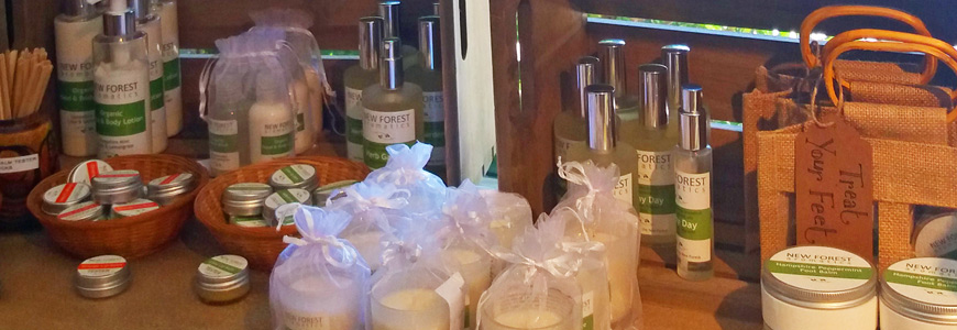 Buckler’s Hard gift shop champions local products with new forest aromatics