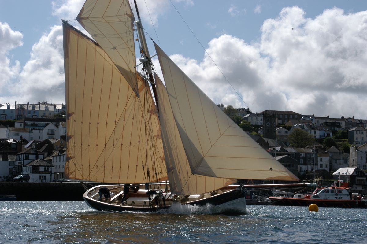 Warm welcome aboard pilot cutter Amelie Rose with free tours for Buckler’s Hard visitors