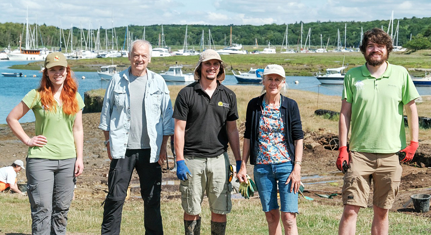 Archaeological dig at Buckler’s Hard reveals preserved 18th century shipyard slipway