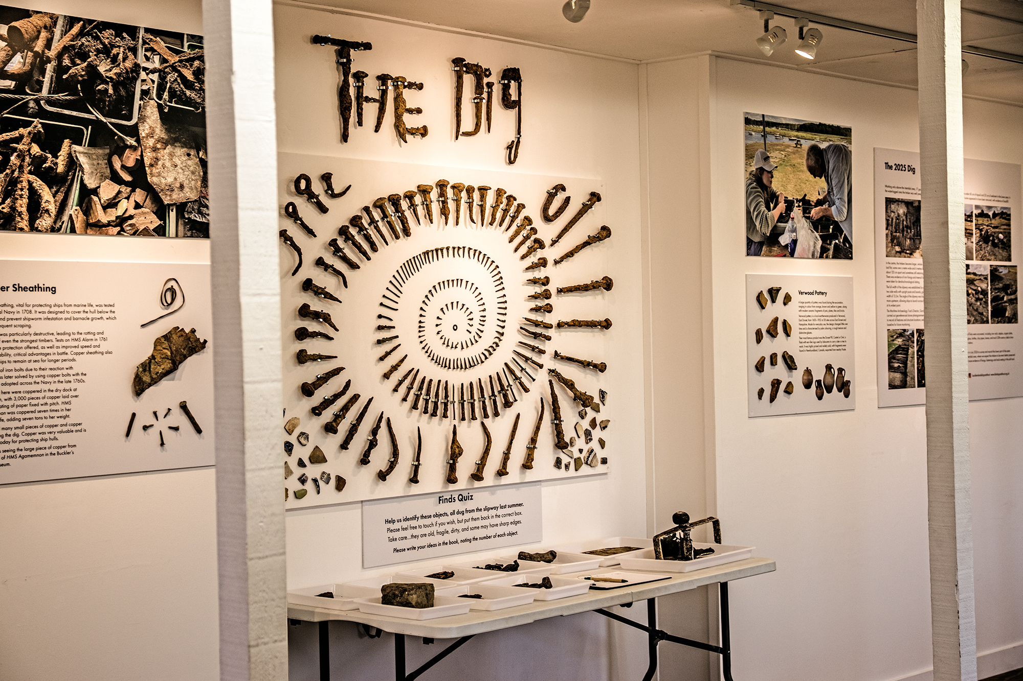 Free exhibition of Buckler’s Hard archaeological dig opens to the public